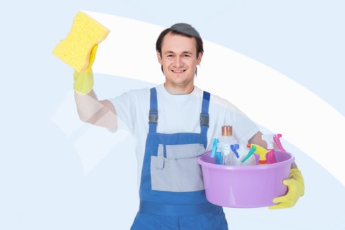 Airbnb cleaning service preparing a Chelsea apartment for guest check-in